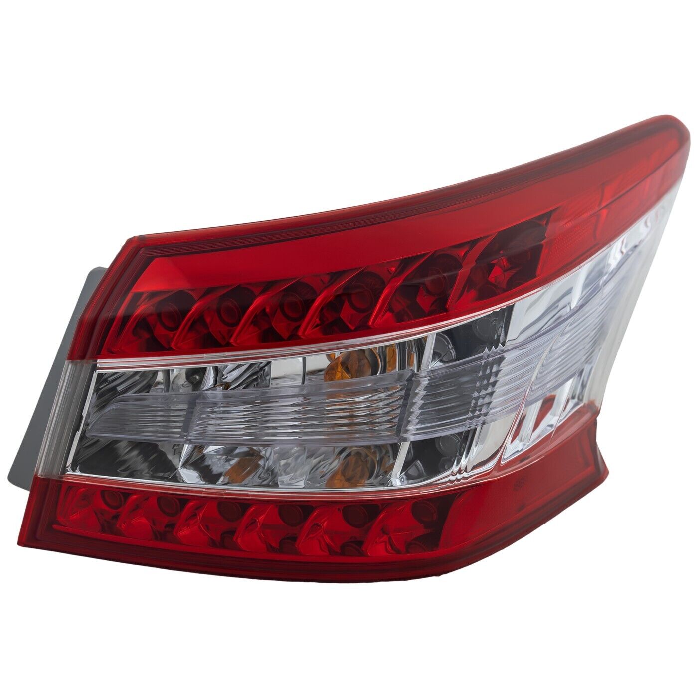 Tail Light Lamp Assembly For 13-15 Nissan Sentra Passenger Outer Mounts On Body