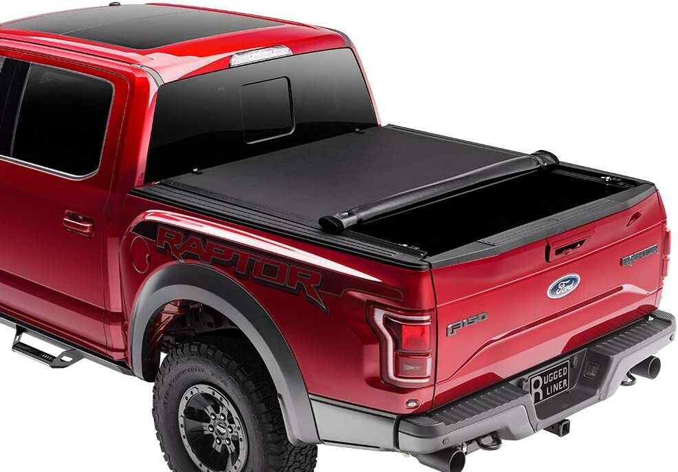 20152020 Ford F150 5.5' Bed Rugged Liner Soft Roll Up Tonneau Cover RCF5515 Parts for Sale