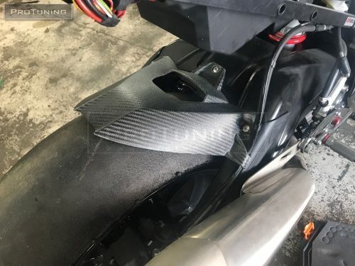 CARBON Fiber Rear wheel mud cover non lacquirt For BMW S1000RR