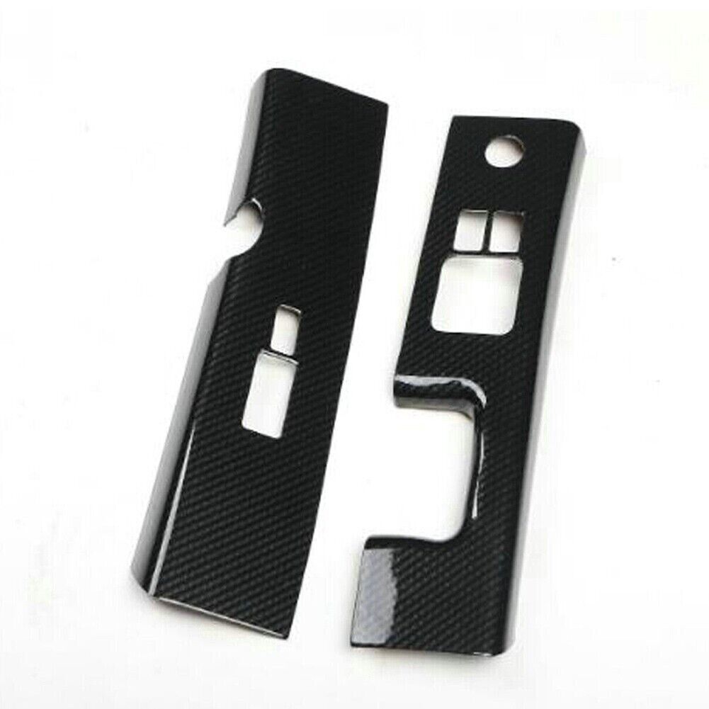 Carbon Fiber ABS Interior Window Switch Covers For 2006-2008 Nissan 350Z Z33