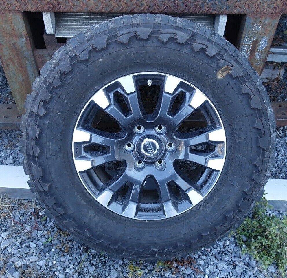 2016-19 TITAN XD Rim Wheel Tire TPMS PRO-4X, Toyo Open Country, 18 x 7-1/2 Alloy