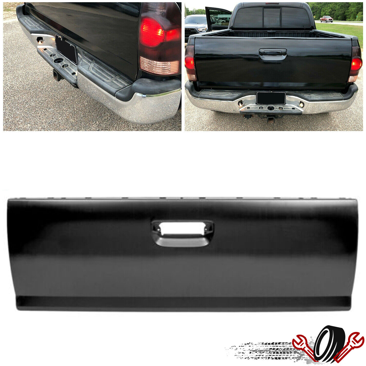 NEW Rear Tailgate Primer Steel Assembly For Toyota Tacoma 2005-2015