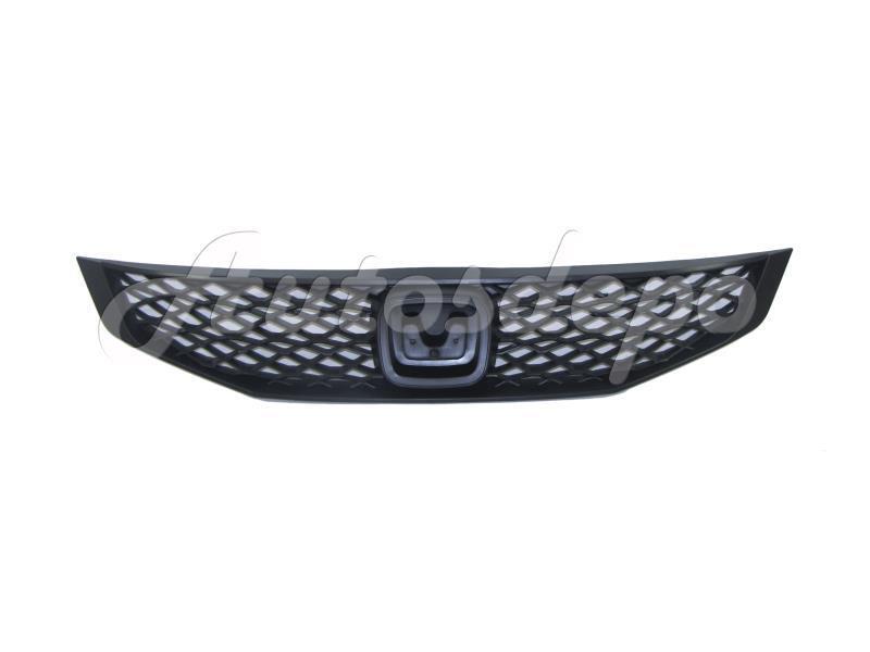 Fits 2009-2010 Honda Civic Coupe Grille Black New