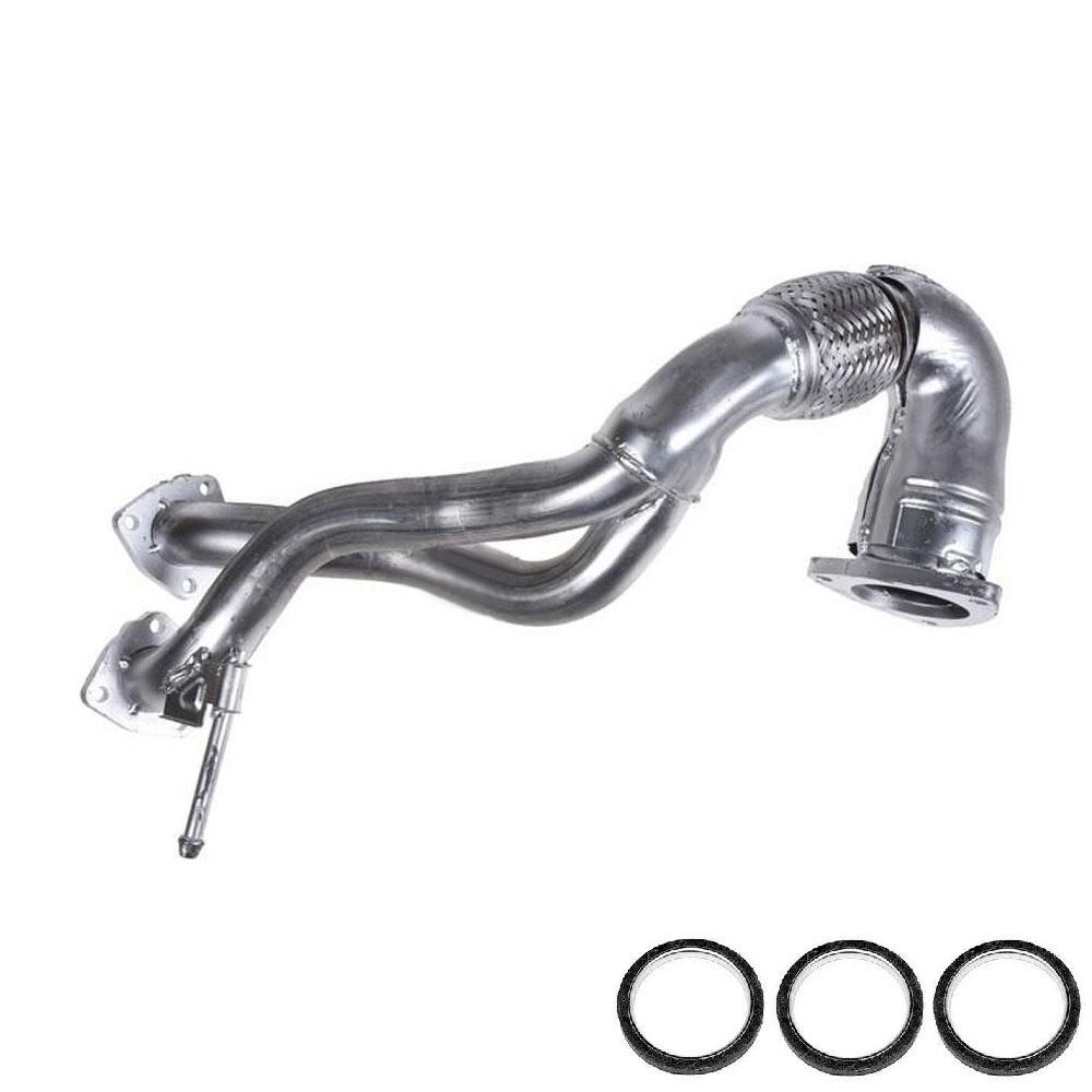 Front Flex Exhaust Pipe fits: 2000-2006 Audi TT Quattro 1.8L