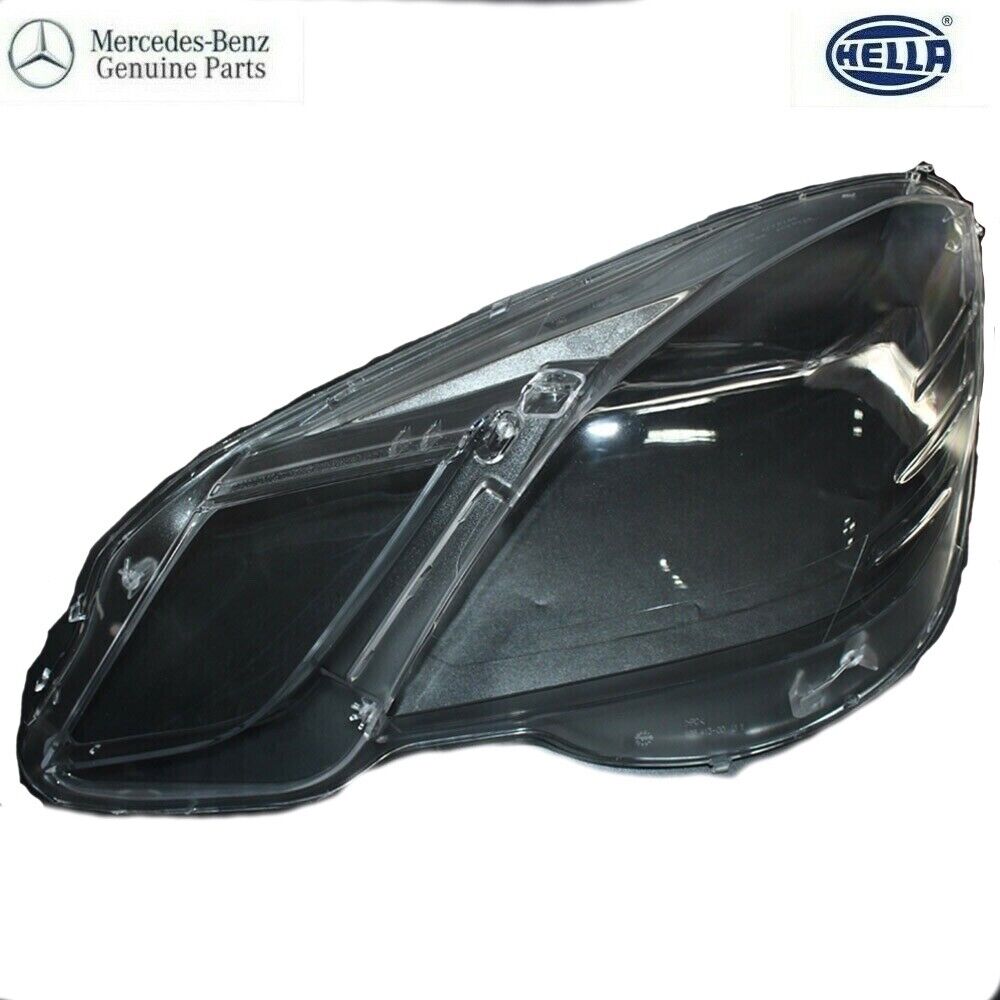 Mercedes W212 E350 E400 E500 E550 E63 AMG LEFT Headlamp Lens Cover 09-12 OEM 