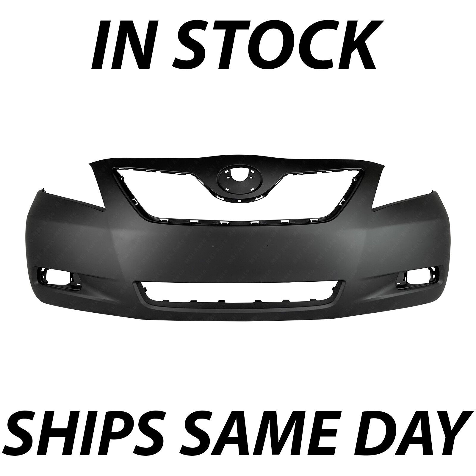 NEW Primered - Front Bumper Fascia for Replacement 2007-2009 Toyota Camry Hybrid