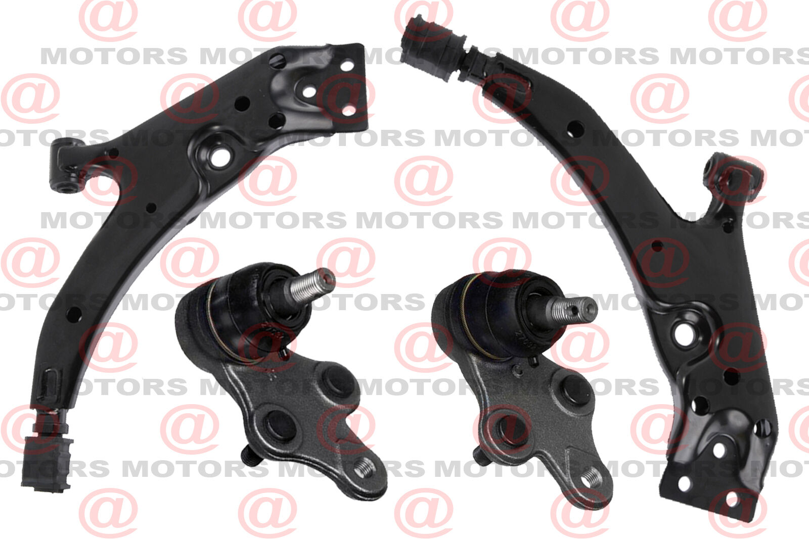 2 Lower Control Arms Suspension 2 Lower Ball Joints Toyota Tercel Paseo 1.5L 