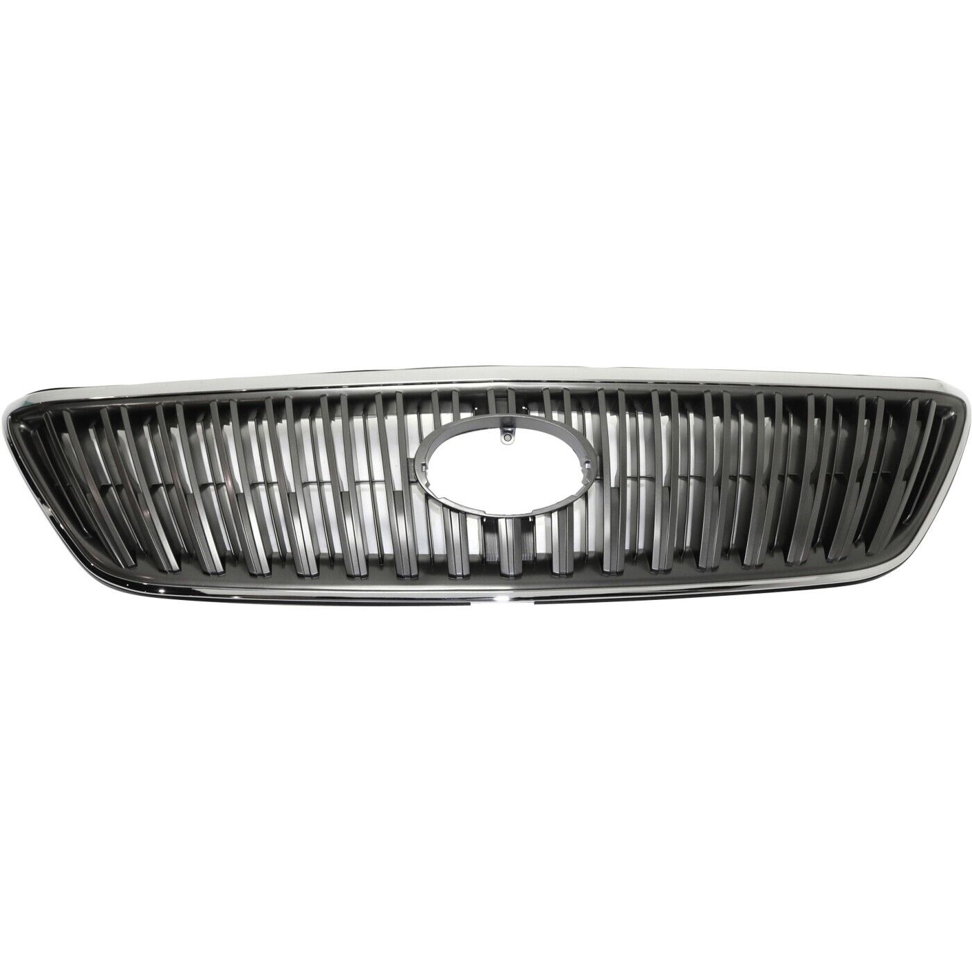 Grille For 2004-2006 Lexus RX330 2007-2009 RX350 Chrome Shell w/ Gray Insert