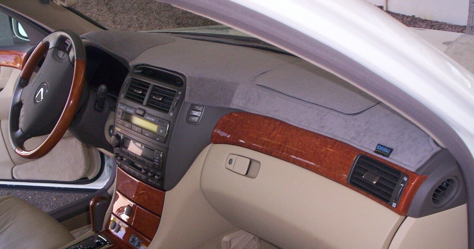 Volvo 850 / T5 Wagon 1993-1997 Brushed Suede Dash Board Cover Charcoal Grey
