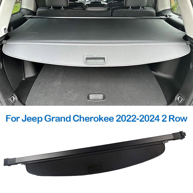 Cargo Cover for 2022-2024 Jeep Grand Cherokee 2-Row WL Trunk Shielding Shade
