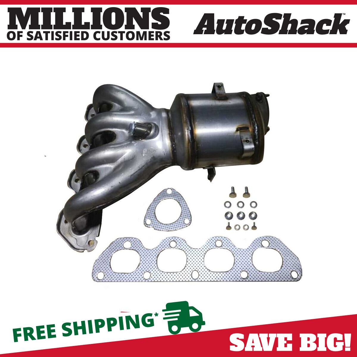 Exhaust Manifold Catalytic Converter for Chevy Sonic Cruze Limited Saturn Astra