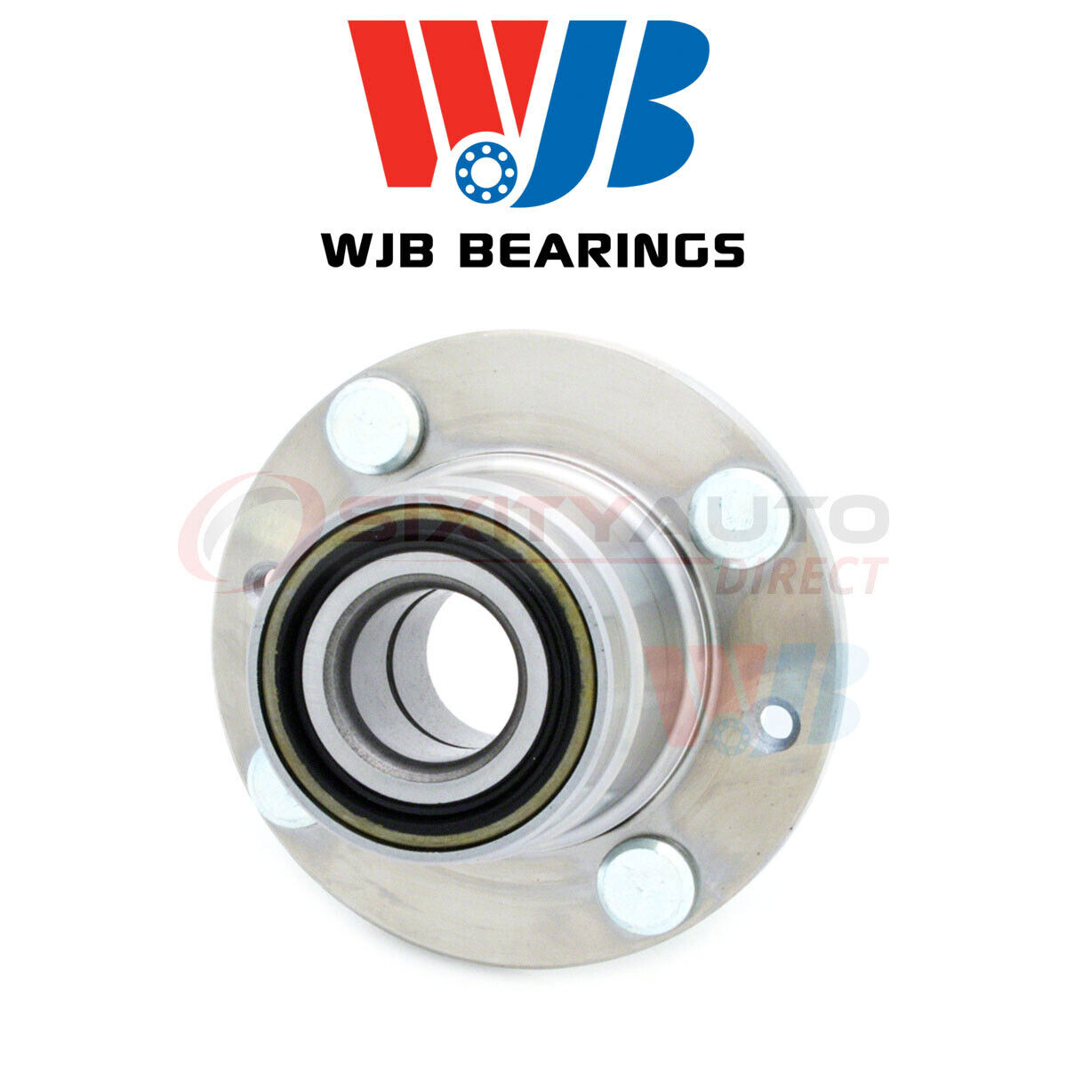 WJB Wheel Bearing & Hub Assembly for 1991-1999 Mercury Tracer 1.8L 1.9L 2.0L gg