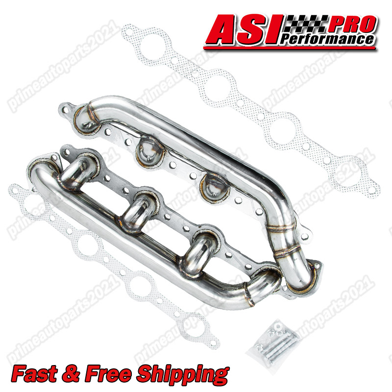 For 99-03 Ford F250 F350 F450 Powerstroke 7.3L Stainless Steel Headers Manifold