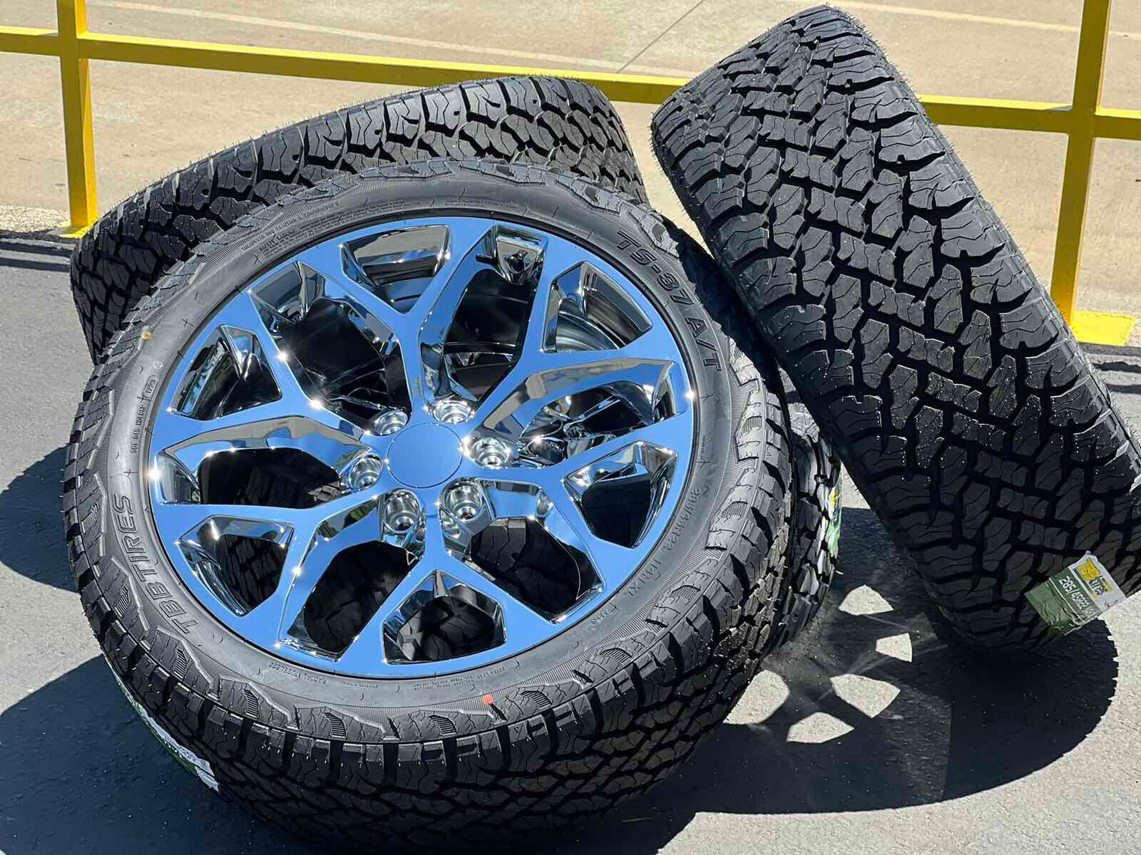 2023 Wheels Chrome Rims Tires 22\