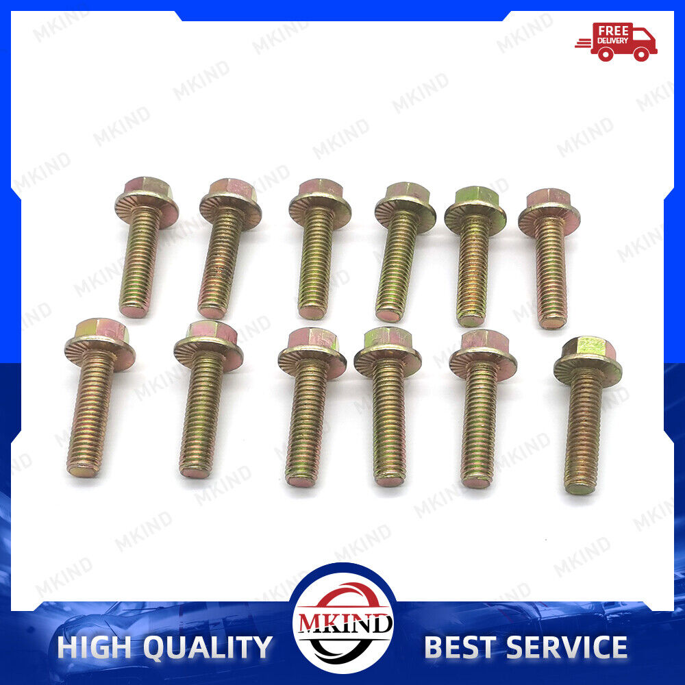EXHAUST MANIFOLD HEADER BOLTS HARDWARE KIT FOR CHEVY GMC BUICK  LS1 LS2 LT1 LS3