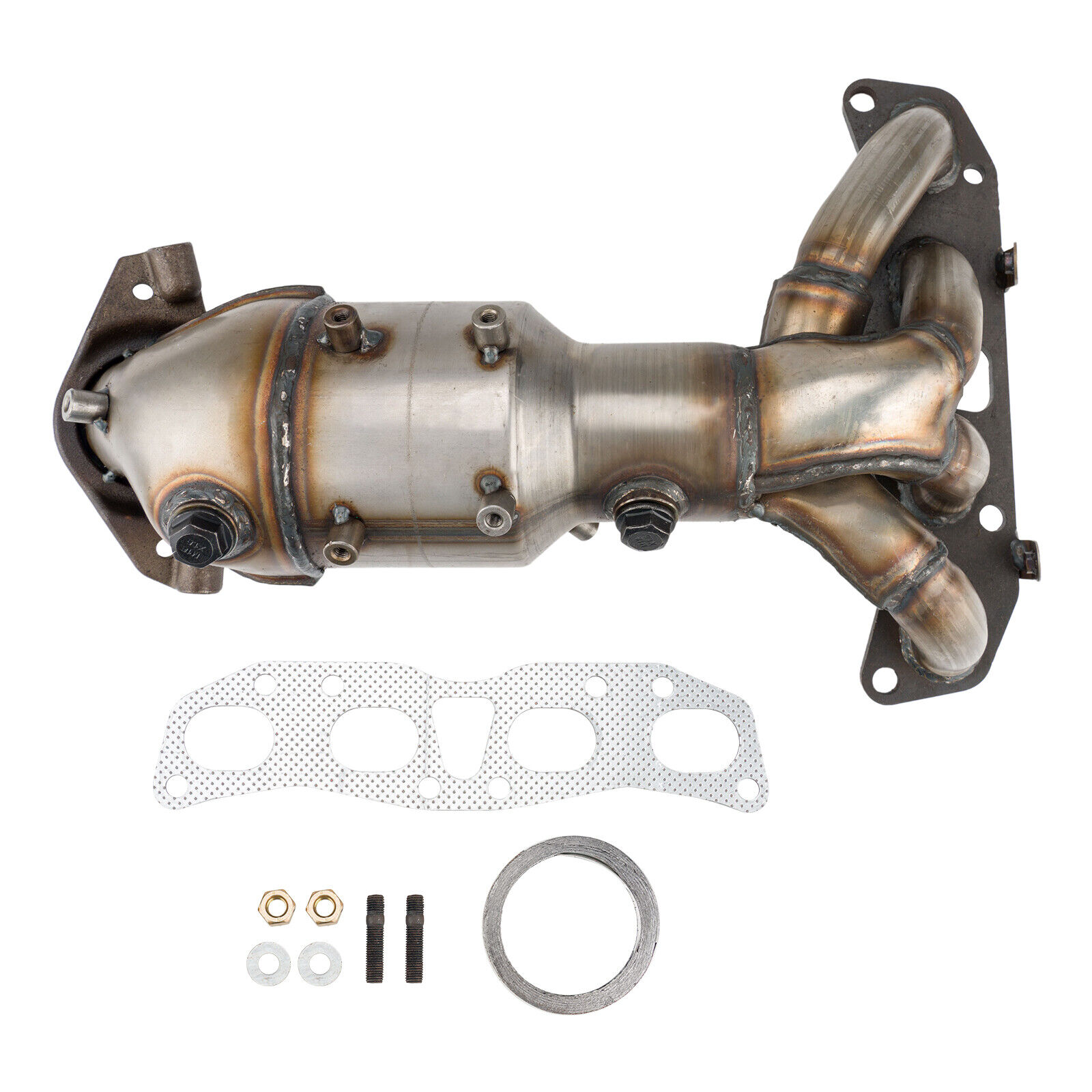 Exhaust Header Manifold w/Catalytic Converter for 02-06 Nissan Altima/Sentra 2.5