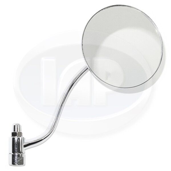  MIRROR RIGHT SIDE ROUND LONG ARM CHROME VOLKSWAGEN T1 BUG BEETLE 1946-1967
