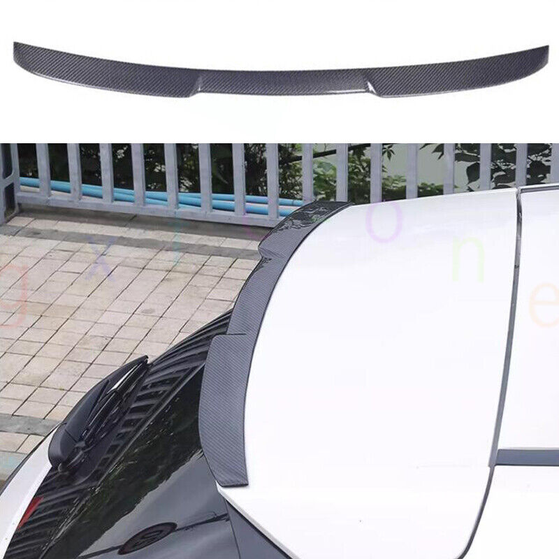 For Lexus NX 250 350 350h 2022-2024 Carbon Fibre Rear Roof Spoiler Tail Lip Wing