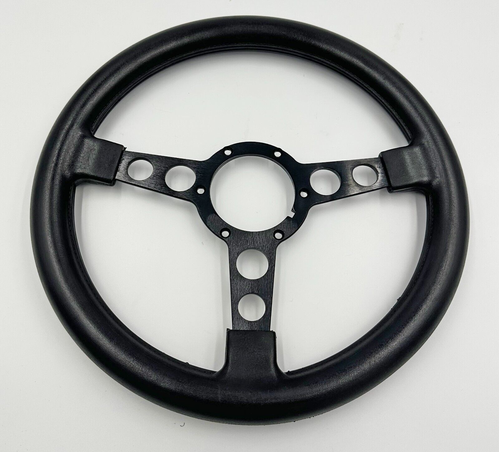 1969-1981 Pontiac GTO Firebird Formula THICK Grip Steering Wheel BLACK