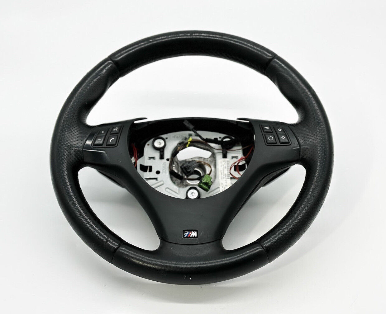✅ 08-13 OEM BMW M3 E90 E92 E93 Sport Steering Wheel Leather w/ Shifter Paddles
