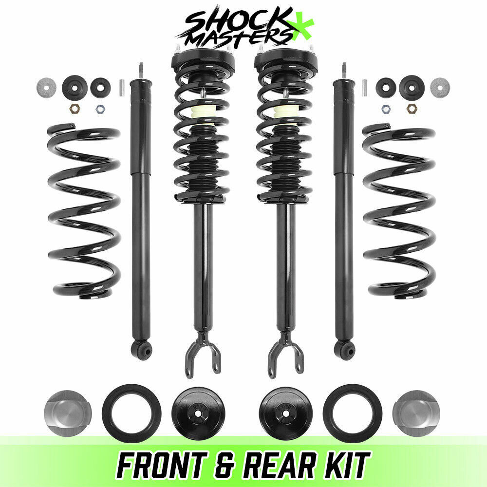Air to Coil Spring Conversion Kit Front Rear for 03-06 Mercedes E55 AMG W211