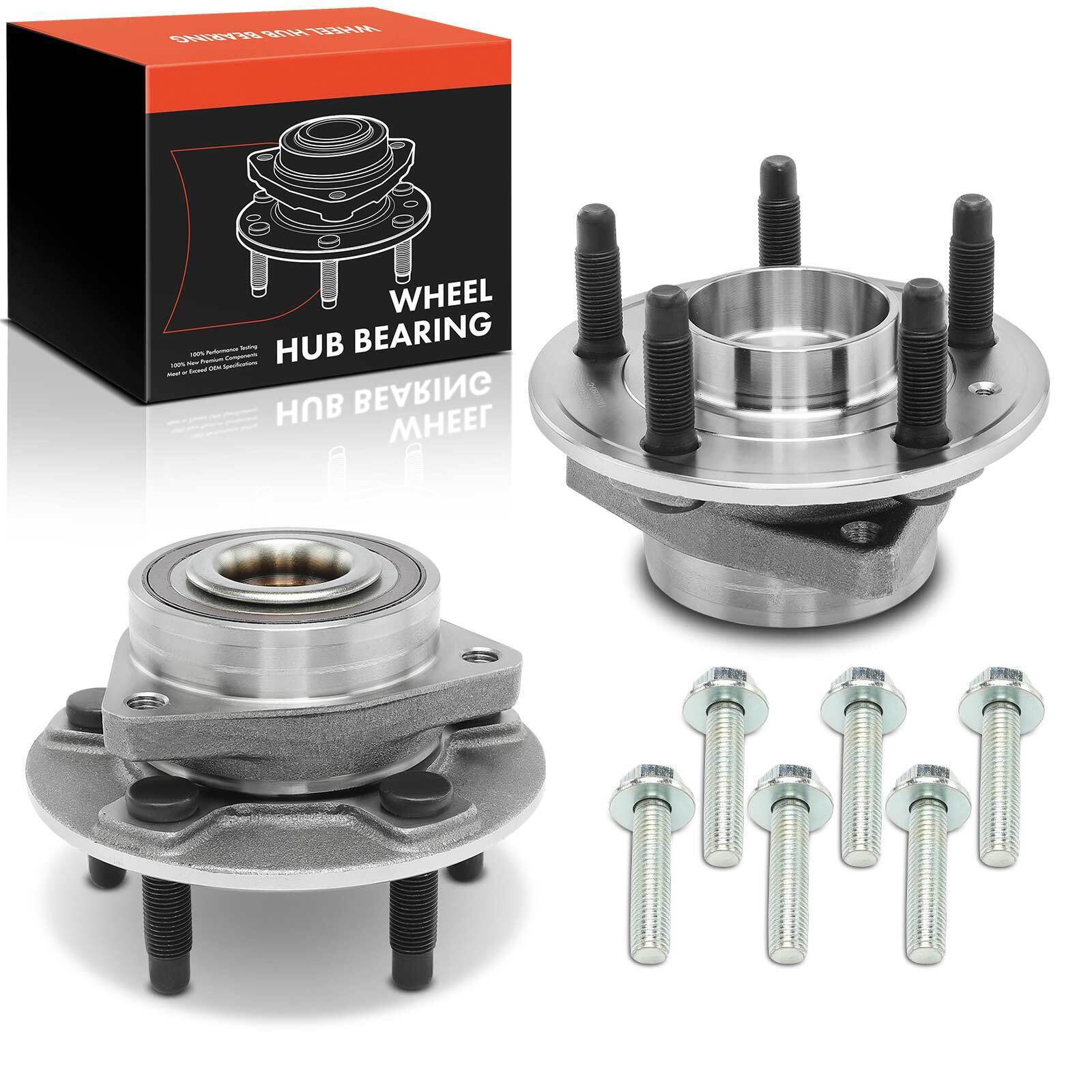 2x Front or Rear Wheel Hub Bearing Assembly for Chevrolet Equinox Cadillac GMC