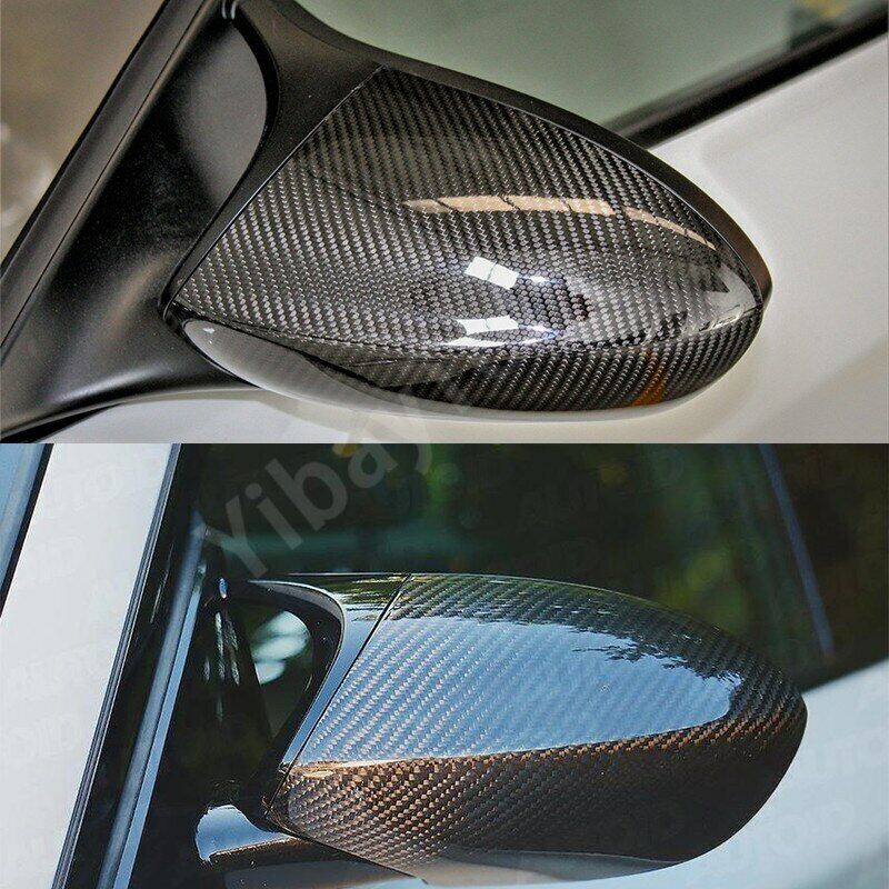 Real Carbon Fiber Mirror Cover Cap For BMW E90 M3 E92 M3 E93 m3 E82 1M 2008-2013