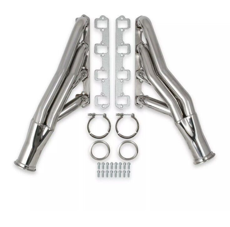 Flowtech 12168FLT Small Block Ford Turbo Headers 1 7/8 Polished 304