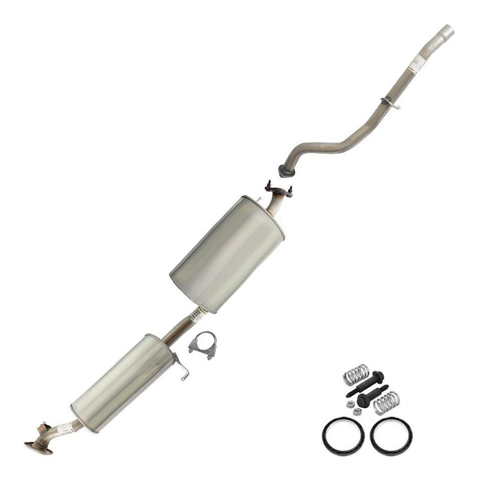 Resonator Muffler Exhaust System Kit  compatible with  2003-2011 Element 2.4L