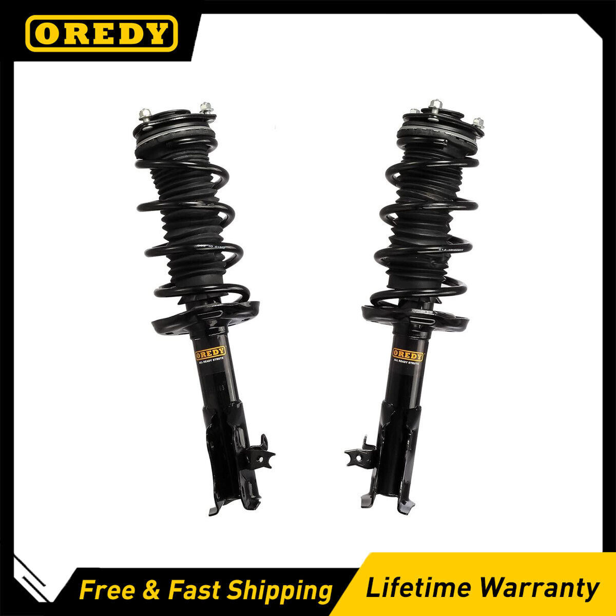 Pair Front Complete Struts for 2006 2007 2008 2009 2010 2011 Honda Civic Coupe