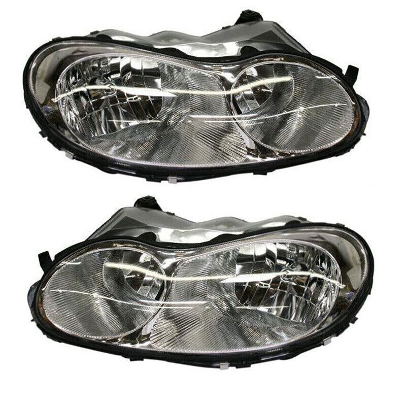 Headlights Fits 98-01 Chrysler Concorde Headlamp Pair With Performance Lens