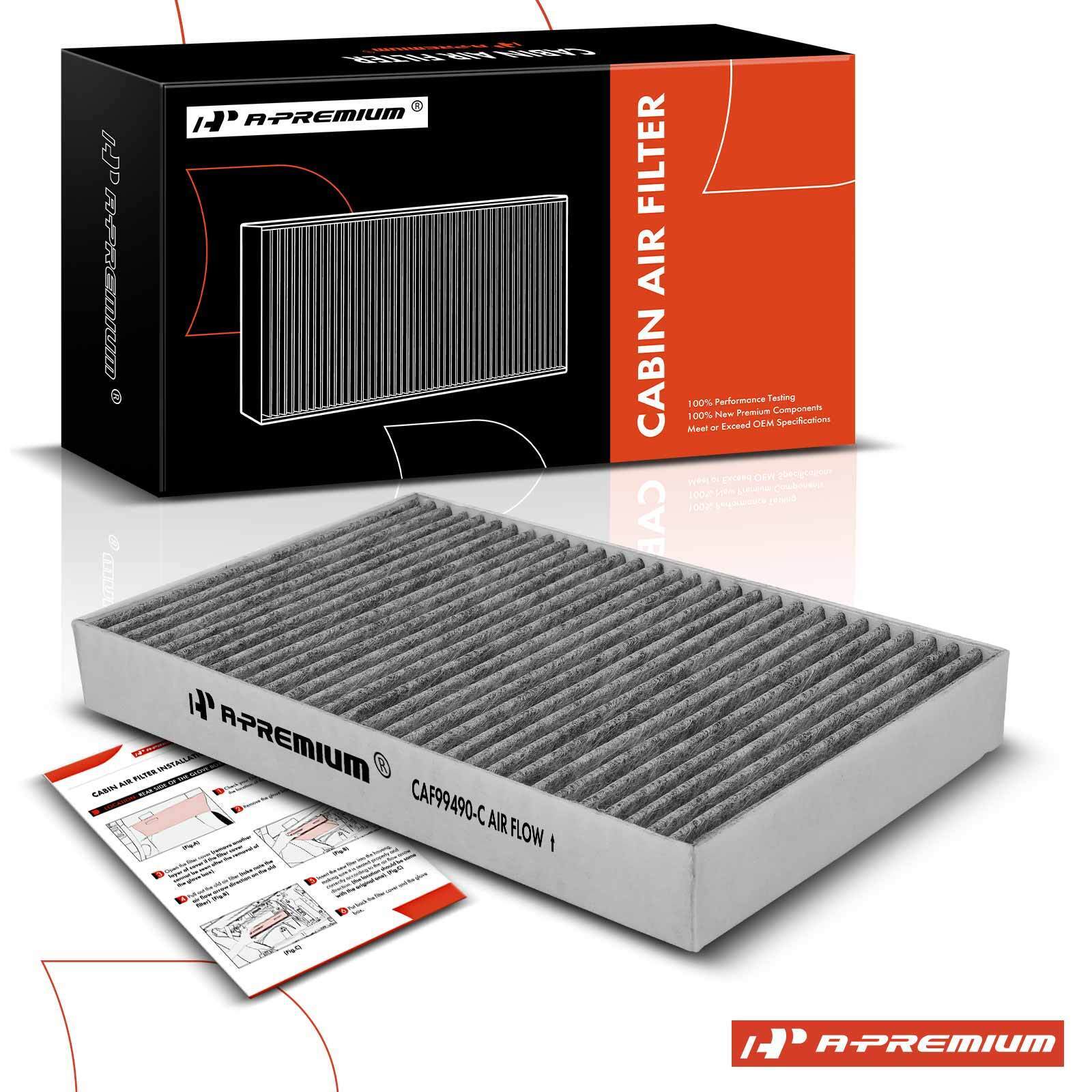 New Front Activated Carbon Cabin Air Filter for Tesla Model S 02/2012-03/2016
