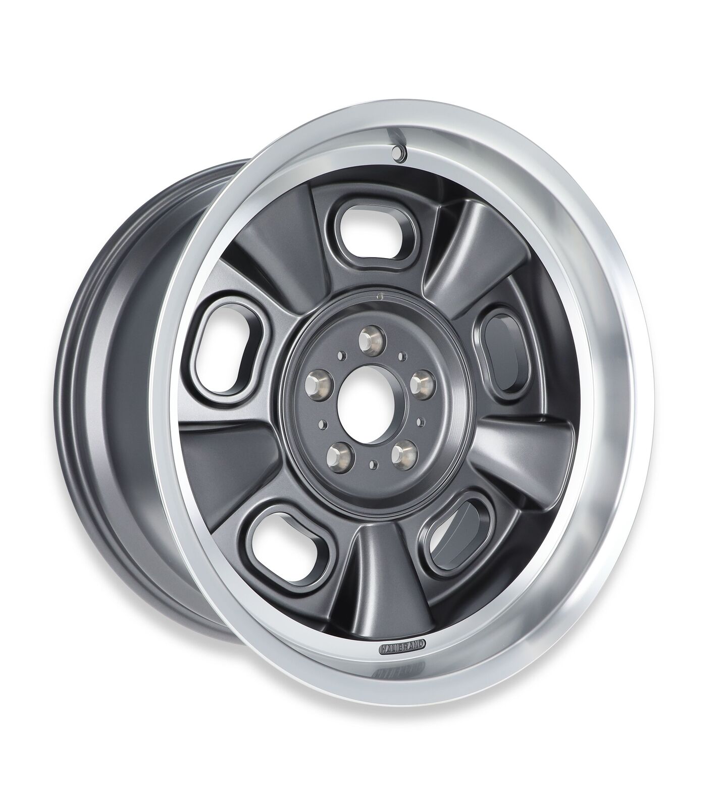 Halibrand HB002-006 Indy Roadster Wheel 20x10 - 5.5 bs Anthracite Semi Gloss