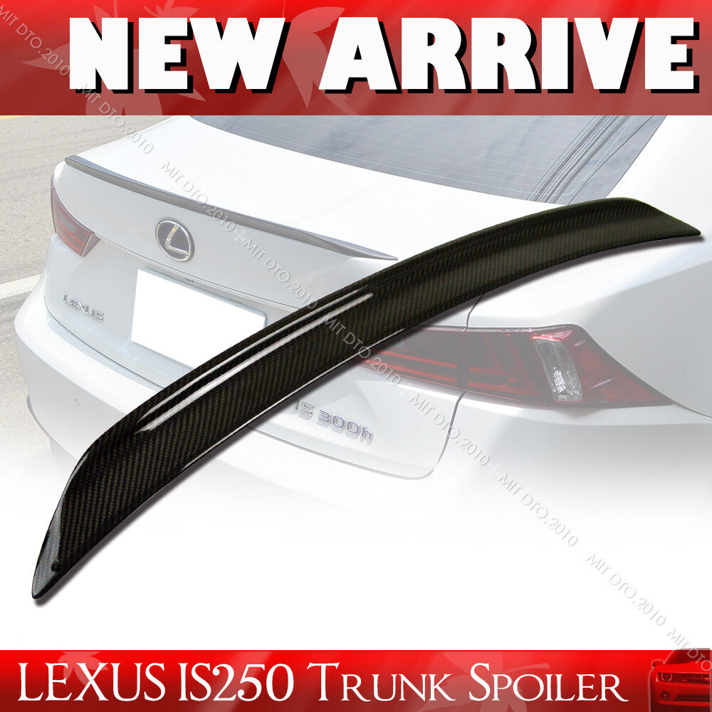 Carbon Fiber For Lexus IS250 IS350 IS300h 4DR B-Type Rear Trunk Spoiler Wing §