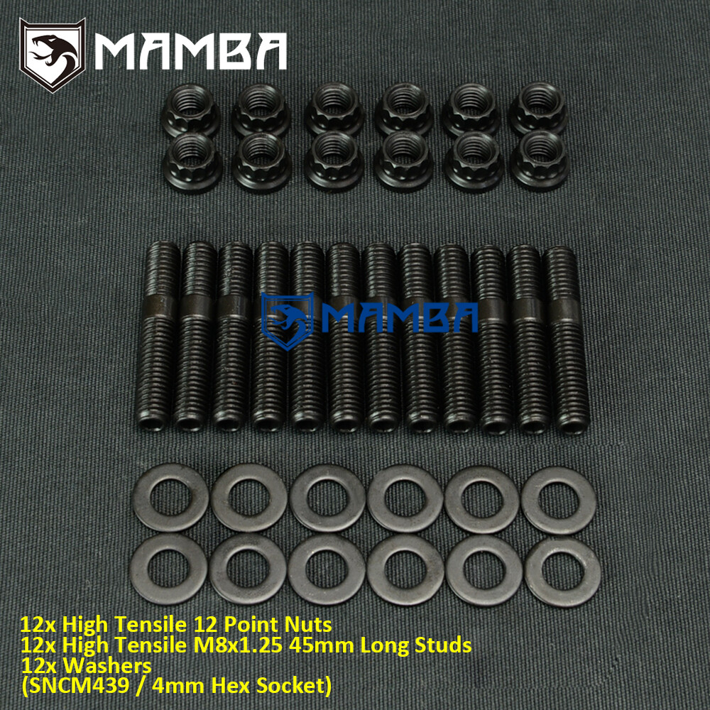 Nickel Turbo Exhaust Manifold Stud For FORD Granada/Scorpio Taunus V6 2.4L 2.9L