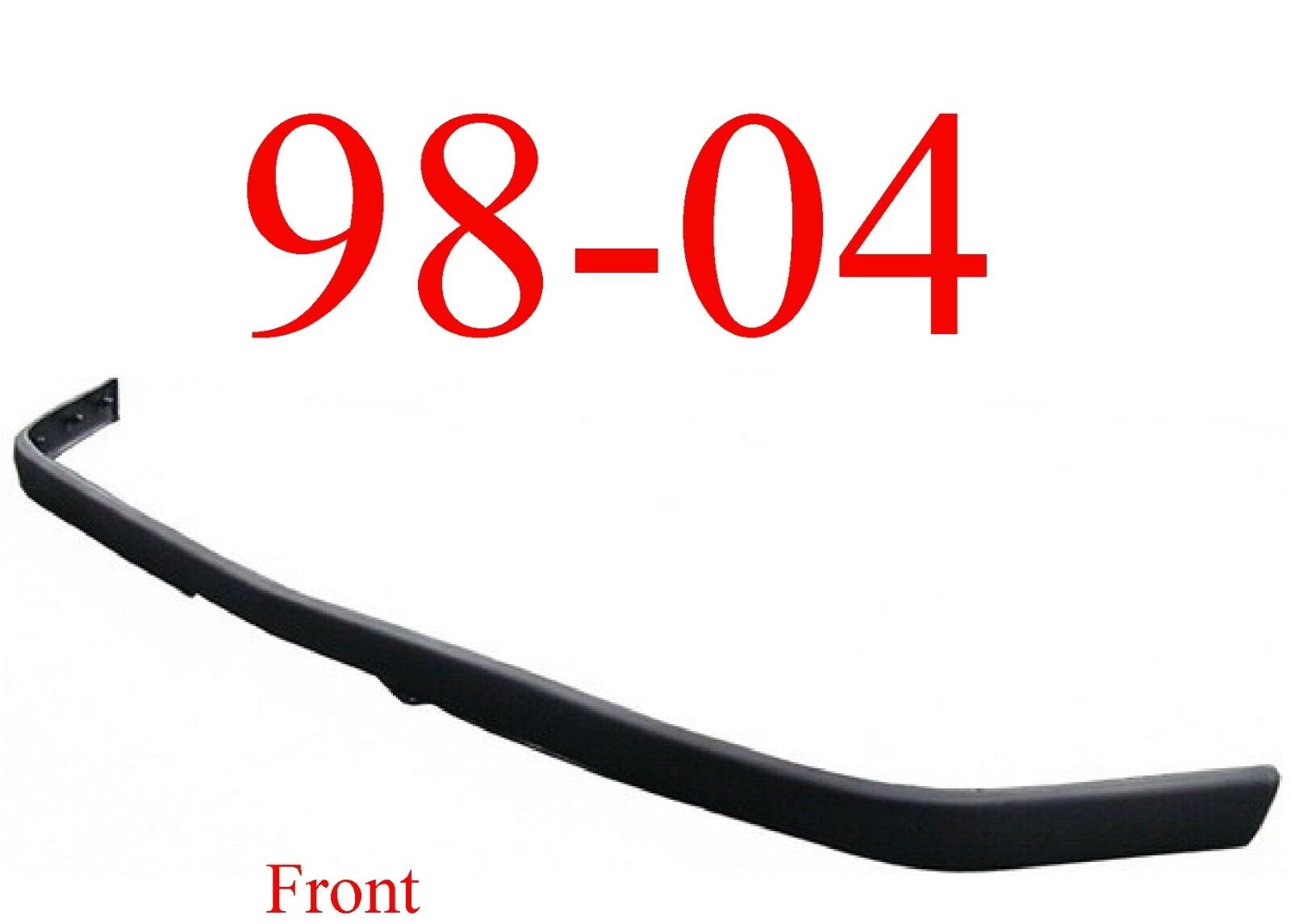 98 04 Chevy S10 Front Bumper Impact Strip With LS, 98 05 S10 Blazer
