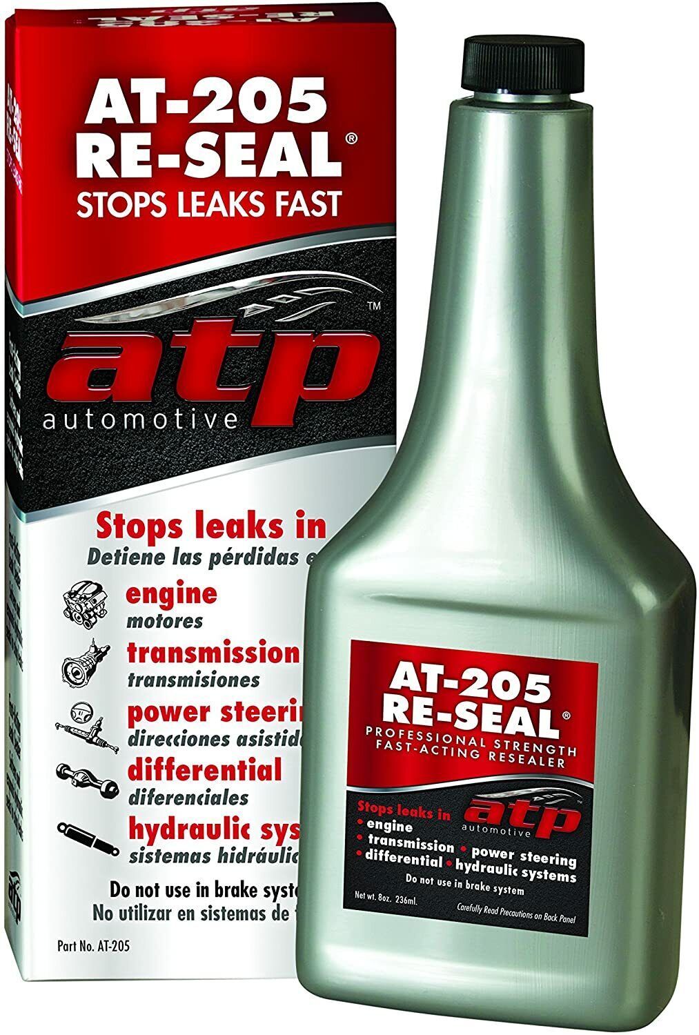 Authentic OEM ATP Automatic Transmission Re-Seal # AT-205 Stops Leaks 8oz Bottle
