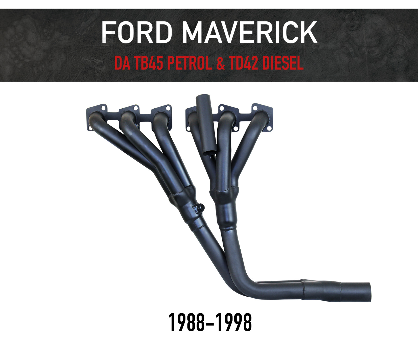 Extractors / Headers for Ford Maverick DA (88-98) TB45 & TD42