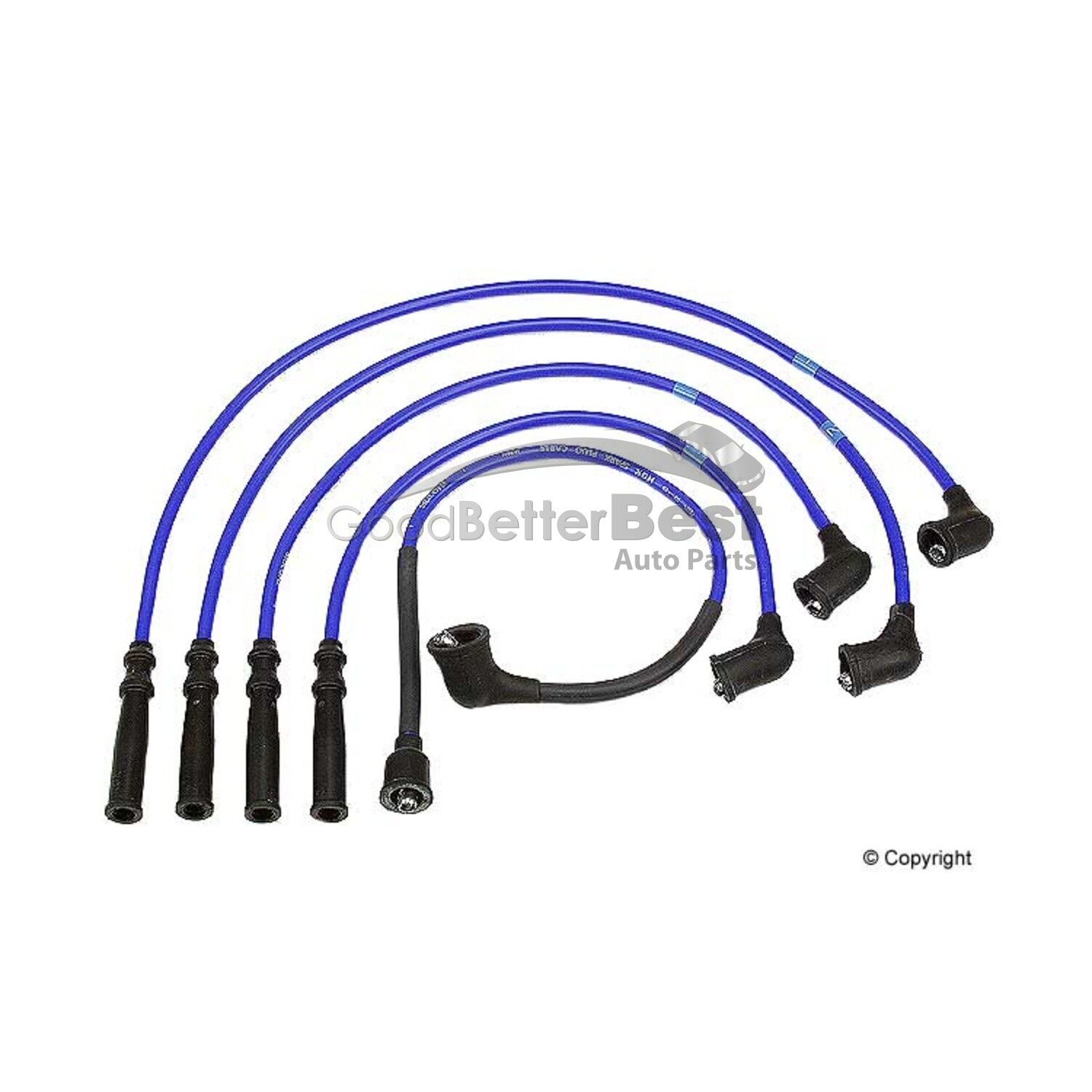 New NGK Spark Plug Wire Set 9786 for Mazda 323 MX-3 Protege