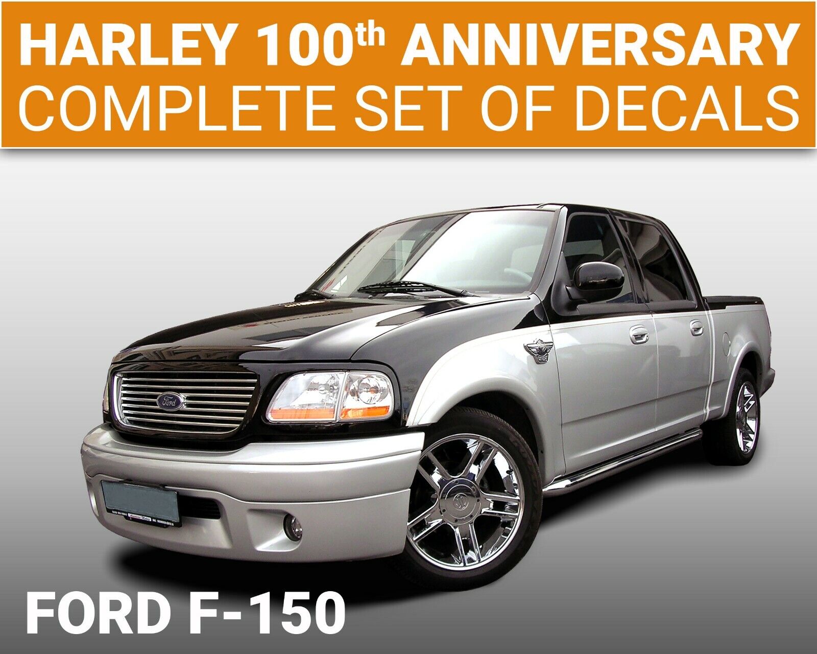 2003 Ford F-150 Harley-Davidson 100th Anniversary vinyl stripes decals # 501
