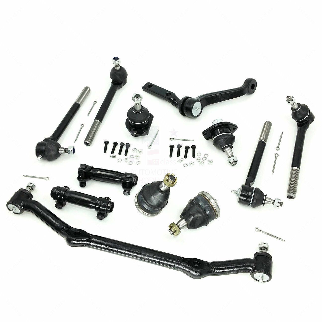 12PCS Steering & Suspension Kit For 1996-2005 Chevy GMC Sonoma Jimmy 2WD