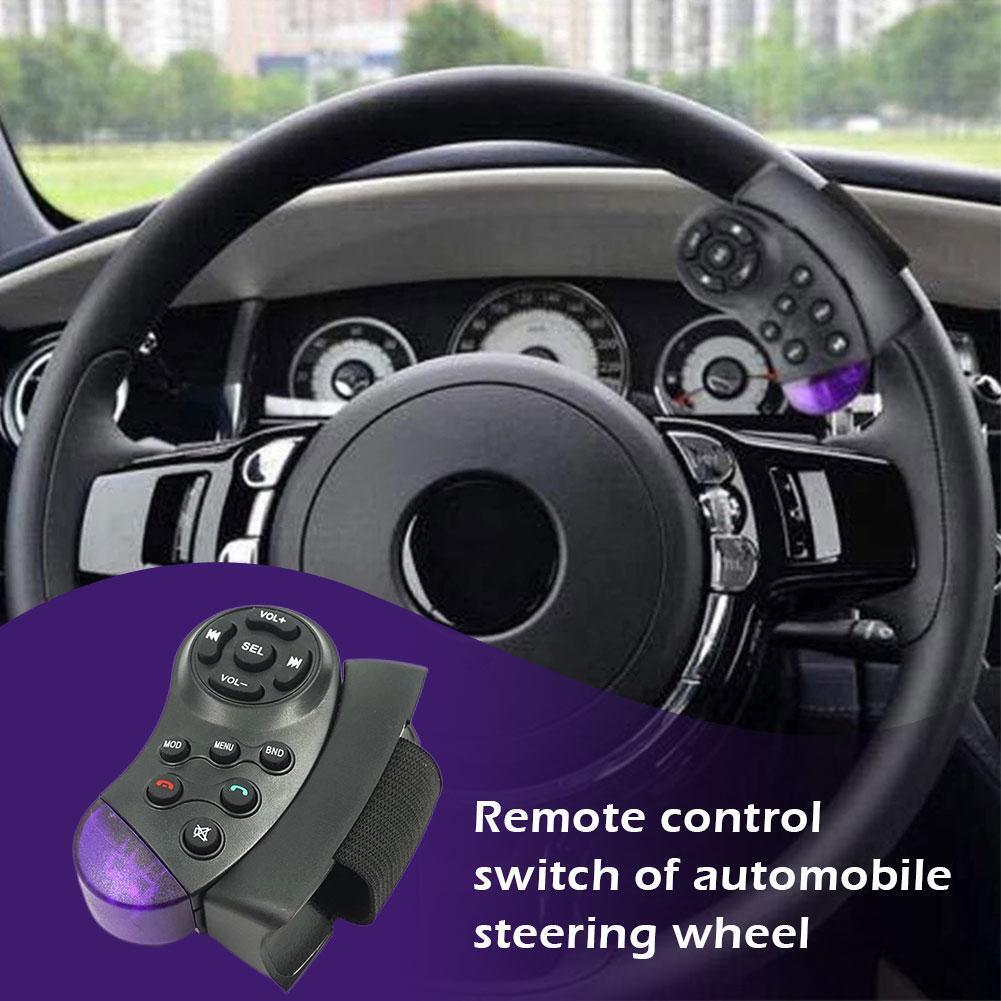 Car Steering Wheel Wireless Remote Control Switch Vehicle Stereo Univers, Z4D3