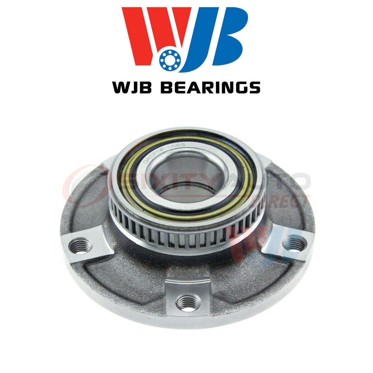 WJB Wheel Bearing & Hub Assembly for 1994-1997 BMW 840Ci 4.0L 4.4L V8 - Axle yc