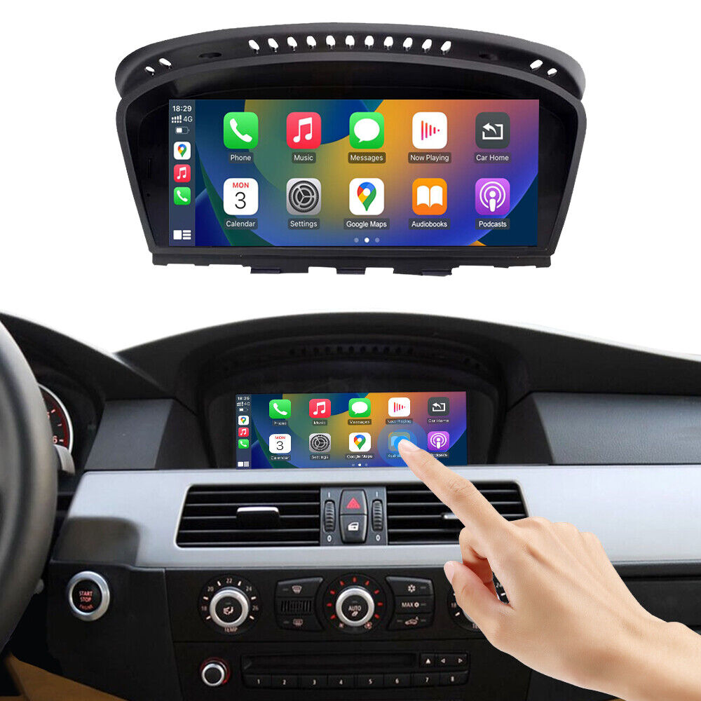 Wireless CarPlay Car Touch Screen For BMW 3 5 Series E90 E91 E92 E93 E60 E61 CCC