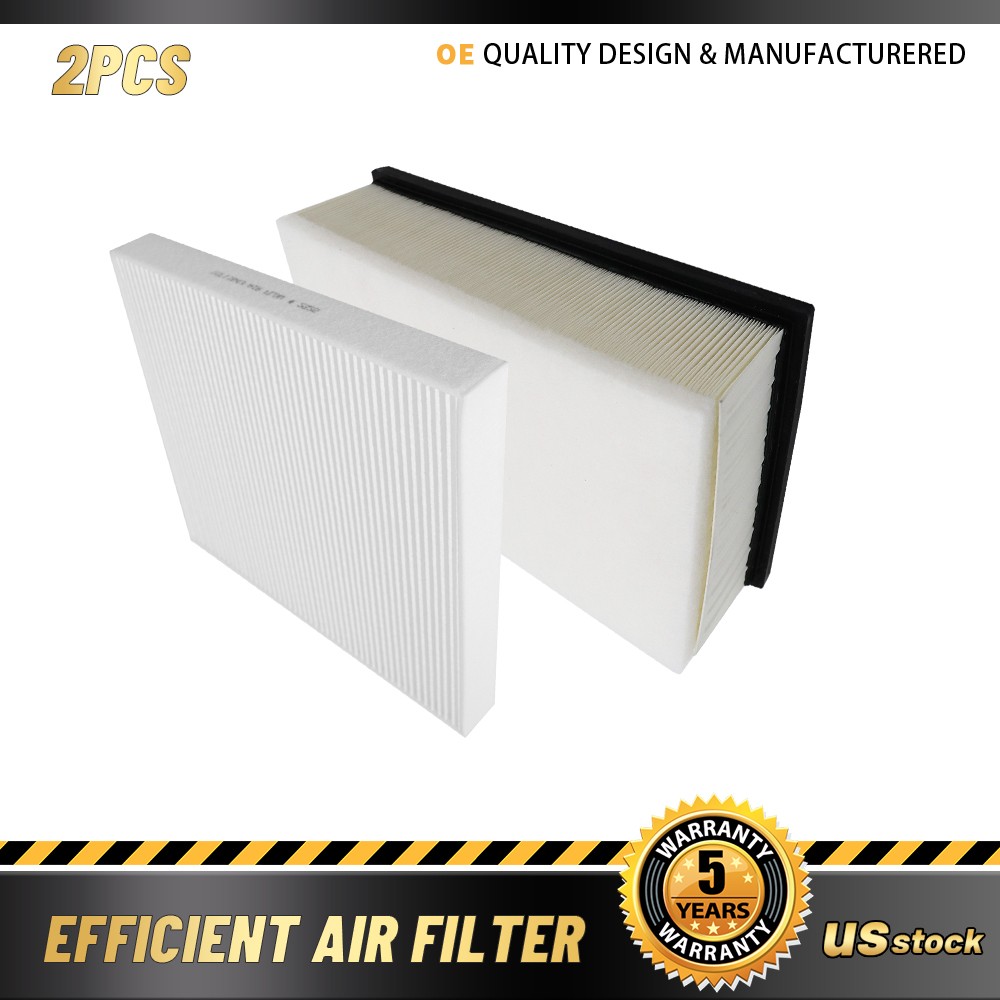 Engine & Cabin Air Filter for VW Jetta Golf GTI Tiguan Audi A3 Quattro Q3 S3