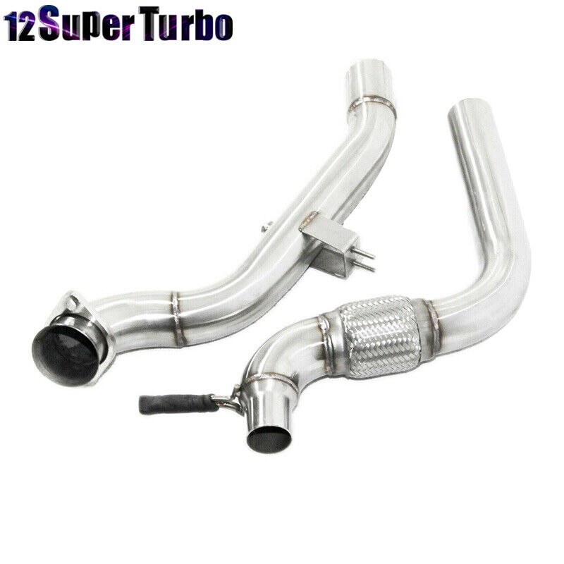For 15-16 Ford Mustang Ecoboost 2.3T SS Catless Exhaust Exhaust Downpipe 3