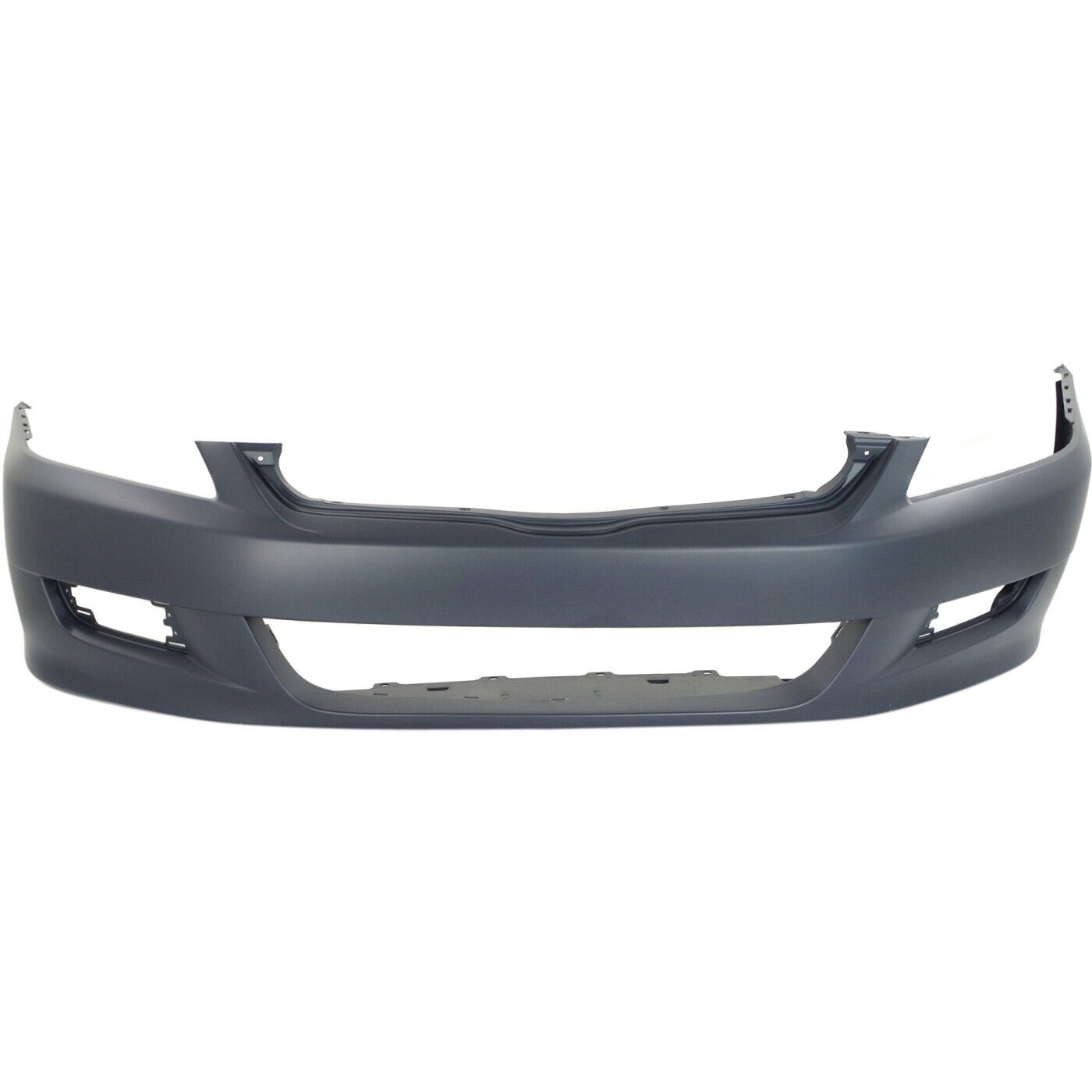 Front Bumper Cover For 2006-2007 Honda Accord Coupe w/ fog lamp holes Primed