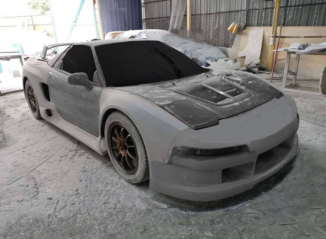 FIT FOR HONDA NSX NA1 B.A.R SENNA LOOK STYLE WIDE BODY KIT