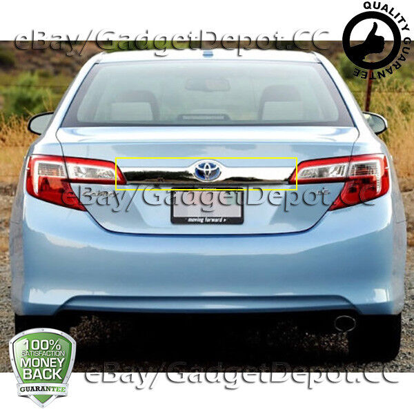 For 2012 2013 2014 TOYOTA Camry Chrome Cover Tailgate Trunk Lift Handle Bezel