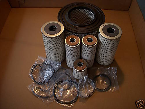COMPLETE M35A2 MULTI FUEL FILTER SET WITH AIR FILTER 
